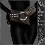 Caithlin - Poster - Belt - #01 - Brown - excl