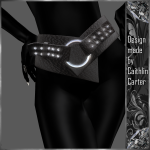 Caithlin - Poster - Belt - #01 - Dark Gray - excl