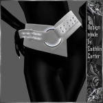 Caithlin - Poster - Belt - #01 - White - excl