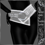 Caithlin - Poster - Belt - #01 - White - incl